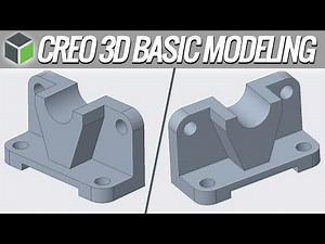 Creo Parametric - PTC Creo Drawing Tutorials - Creo software - Creo Part Modeling