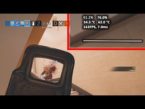 Clean In-Game Overlay - Show CPU & GPU Stats, FPS and Frametimes with RTSS and HWiNFO