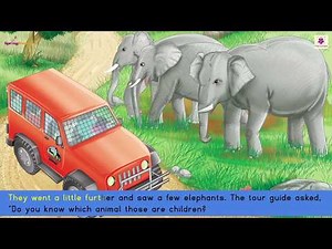 A Safari Ride | Bedtime Stories For Kids | Periwinkle