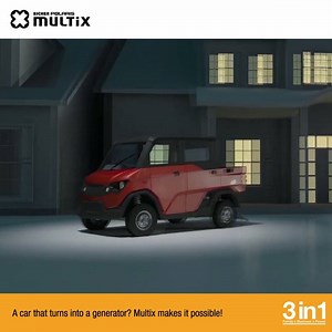 2.4K views · 101 reactions | With the ability to generate up to 3 kilowatts of power, #Multix can light up homes and power music systems, agricultural machinery and other essential equipment. | Multix | Facebook