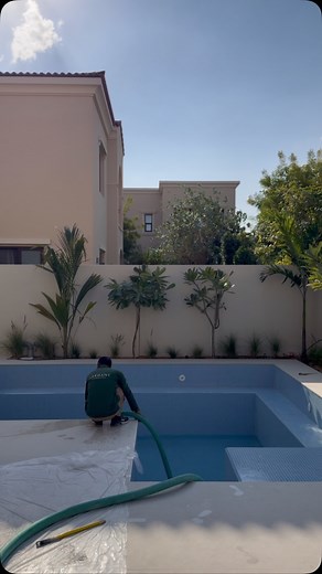 Drip drip 💦💦 Make a splash in the sun this summer ☀️ whether it’s a fresh new lawn, 360 landscape or your dream pool… Verdant Landscapes have you covered 👊 #pooldubai #dubai #poolgarden | Verdantlandscapes.dubai