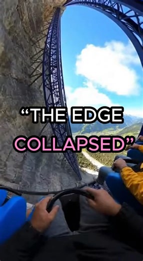 “POV Cliff Swing Ride — The Rope Snapped Mid-Air”