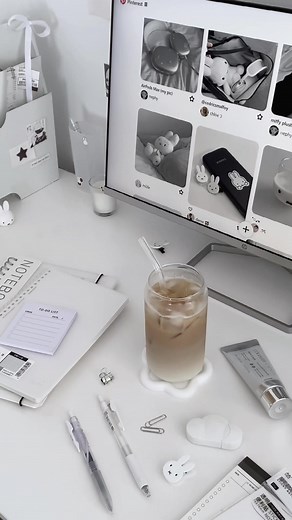 Romanticize Study: Aesthetic Uni Vlog with Desk Setup, Study Motivation