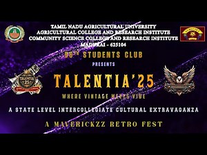 Talentia'25 - A Maverickzz Retro Fest - Day 2 Live