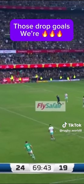 Irlanda logra una victoria con un drop goal impresionante