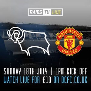 Live Stream Information: Derby County Vs Manchester United