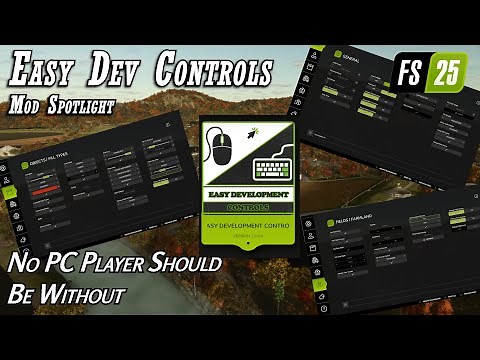 Easy Development Controls | Mod Spotlight | Farming Simulator 25