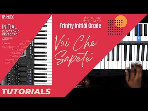 Voi Che Sapete | TRINITY COLLEGE LONDON | INITIAL | Electronic Keyboard | 2019–2022