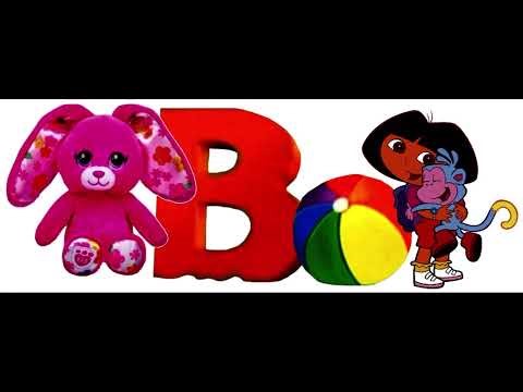 Dora The Explorer: Dora & Boots w/B For Ball w/SF Pink Petal Bunny