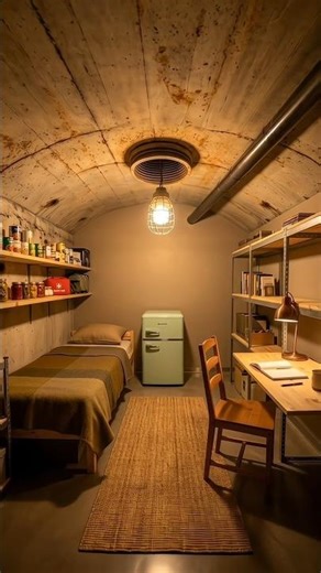 Hidden Bunker in the Hillside | Camouflaged Underground Entrance Transformation 🌿🚪 #youtubeshorts