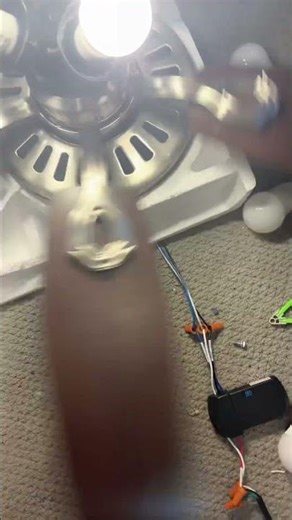 The pull chain is wonky but it works