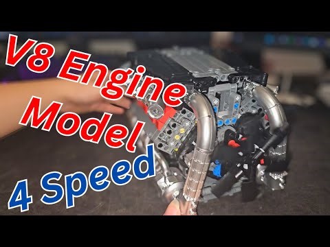 Building A V8 Engine Model Kit | It Runs