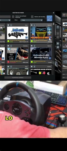 ¡Pantalla con OJOS LED en tu camión! 👀✨#ETS2 #EuroTruckSimulator2 #ModsETS2 #Camiones