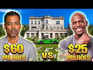 Who is the richest comedian: Chris Rock or Terry Crews? (houses, cars, businesses, fortune...)