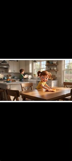 Sam and Ruby Surprise Their Mom ! #english #carton #shorts