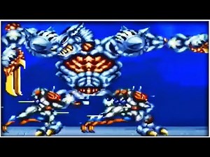 Alien Soldier - All Bosses (Sega Genesis/Mega-Drive)