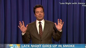 Late night laughs go up in smoke