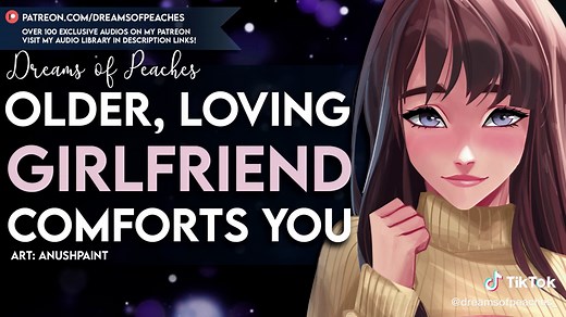 ASMR Girlfriend Comforts You | Dreams of Peaches Roleplay