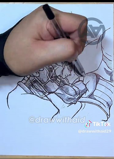 Cell vs Vegeta Drawing Challenge
