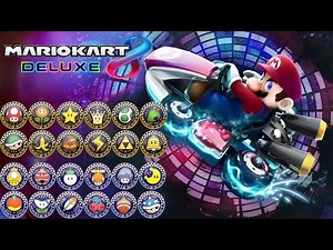 Mario Kart 8 Deluxe + Improvement Mods - All Tracks (All DLC Included)