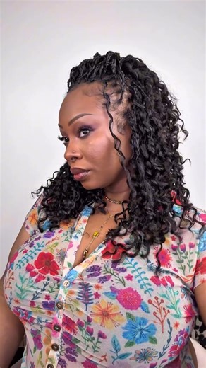 Ywigs Human Braiding Hair · Crochet Hair · Boho Locs · Bundles on Instagram: "Hair goals achieved—clean cut, beautiful bounce, and a flawless finish from root to tip. Install by: @kluermoi1 Hair details: 20 Inches Deep Wave Human Crochet Hair ___________________ 🔥Get the same look @ywigs_official (Shop link in the bio) . . . #hairstyles #Ywigs #humanhair #crochethairstyles #crochet"