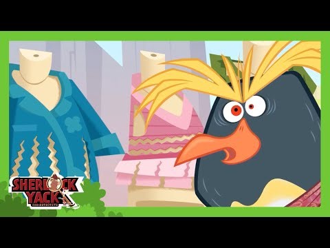 Who Ruined Rockhopper’s Clothing Collection? ✂️| Sherlock Yack | Cartoons for Kids