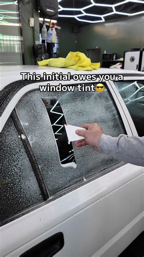 This initial owes you a window tint😎