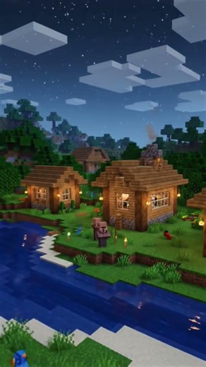 A beautiful Minecraft world that will soothe your heart! #Minecraft