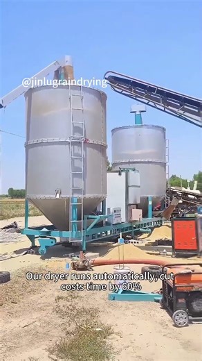 Labor -saving grain dryer: dry grains fast without extra effort.#fast #grain #factory #dryer #auto