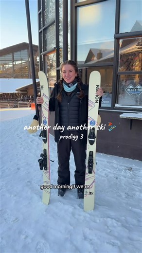 soph on Instagram: "@factionskis prodigy 3 is divine!! may be my favorite ski yet 🎿 light, bouncy and great with speed! @blacktieskirentals @patagonia @oakley #skireview #ski #jacksonwyoming #jacksonhole"