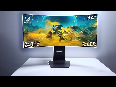 "Unboxing LG UltraGear 34" OLED Curved WQHD 240Hz 34GS95QE