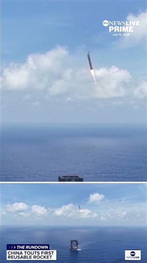 China takes a page from SpaceX and recaptures the first stage of a rocket to reuse it