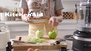 KitchenAid 13-Cup Food Processor: Versatile Slicing, Dicing, Shredding & Chopping Features