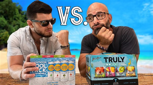 Truly poolside vs. High Noon pool pack | Ultimate hard seltzer showdown!