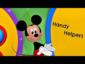 Disney Mickey Mouse "MICKEY'S HANDY HELPERS" - Disney Junior Read Aloud Storybook for kids, children