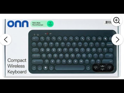 Onn Mini Compact Wireless Keyboard