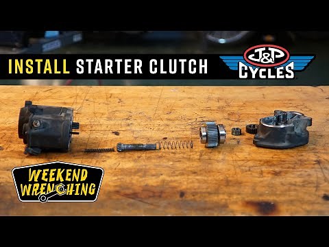 How to Replace a Harley Davidson Starter Clutch : Weekend Wrenching