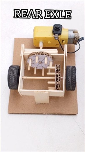 DIY RC Car Axle Working Test! 🚗🔥 #shorts #diyrccar