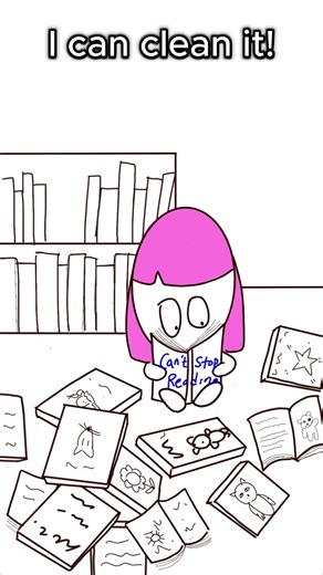 I can clean it! #funny #cartoon #animation #family #clean #cleaning