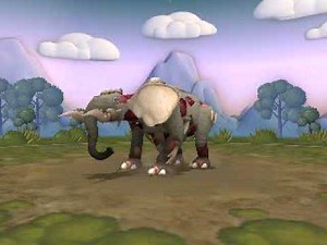 Spore Creature-Oscar (Zombie Elephant) V2