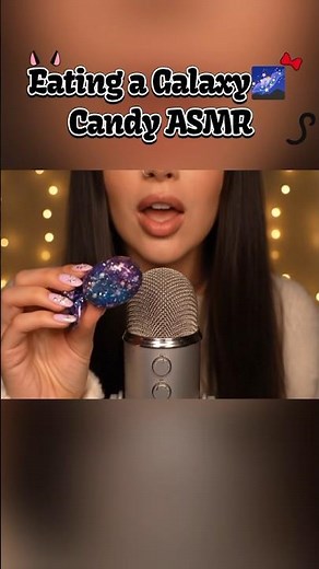 “Galaxy Candy ASMR 🌌💫 | Relaxing Crunchy Sounds & Cosmic Sweet Talk#asmr #relaxingsound#fyp#viral