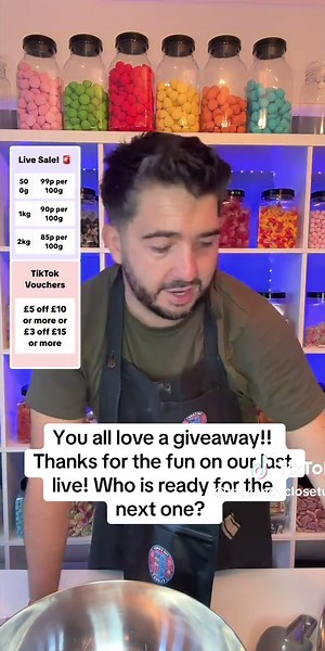 Exciting Candy Giveaway and Live Shopping Event