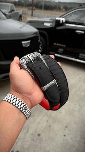 Check Out Our New Matte Black Python Belt🥷🐍🩸 | Alfa Western Wear