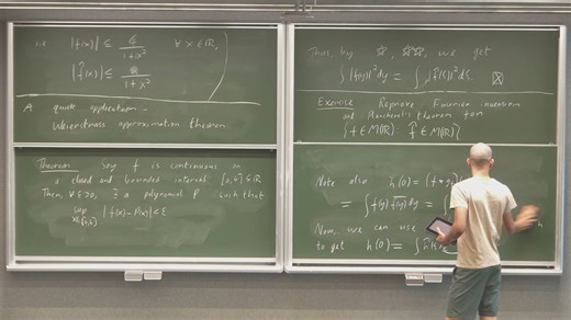 Fourier Analysis and Applications, Anurag Rao, 2025-05-20