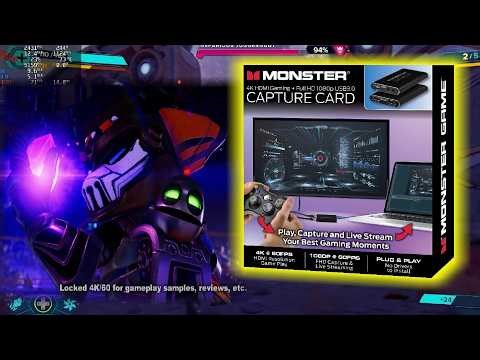 Quality Test: Monster HDMI Capture Card -No Commentary- 4K Passthrough, 1440p, 1080p, 900p, 720p