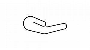 Download Hand gesture outline icon animation. transparent background for free