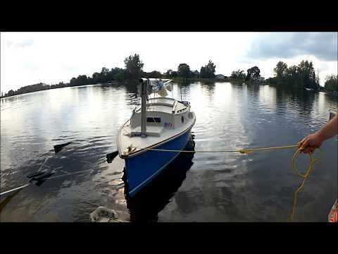 How to Launch a Sailboat from a Trailer