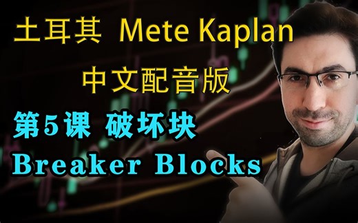 第5课｜破坏块Breaker Blocks 中文配音版｜土耳其Mete Kaplan｜SMC聪明钱 订单流