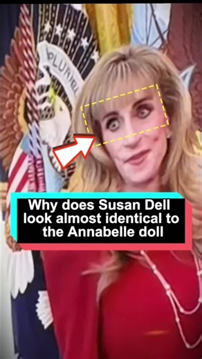 Why does Susan Dell look almost identical to the Annabelle doll? Nobody noticed that three strange things happened to her.#SusanDell#tiktokfantasymoviecontest#fyp#usa#celebrity