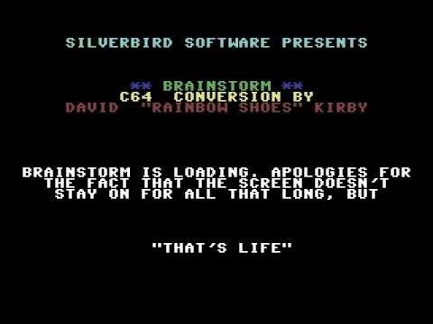 Brainstorm Review for the Commodore 64 by John Gage